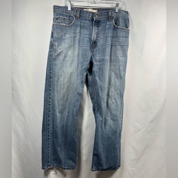 Levi’s 569 Loose Straight Blue Jeans 36X32 - Picture 1 of 10